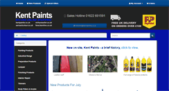 Desktop Screenshot of kentpaint.co.uk